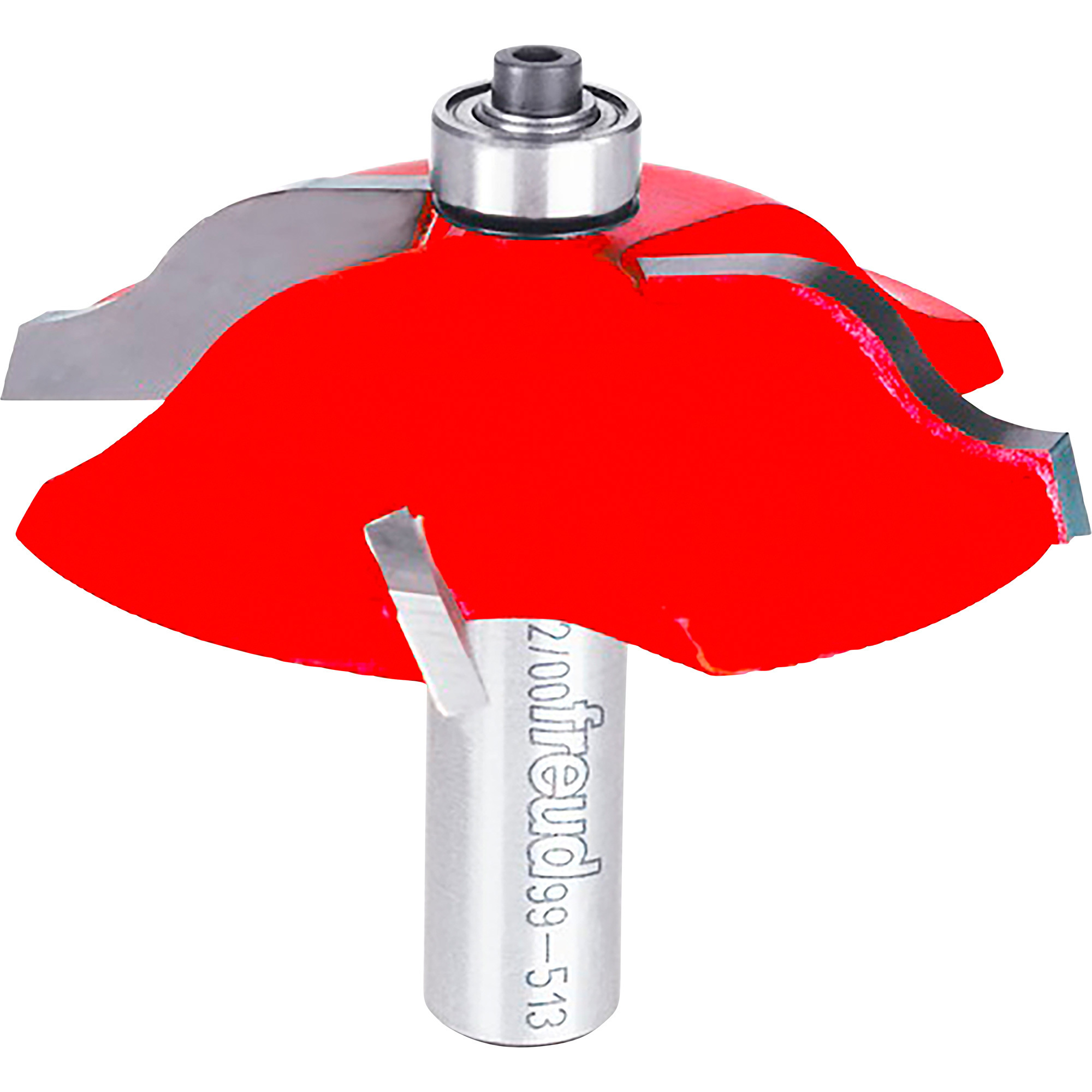 Freud QuadraCut Rounding Over Router Bit — 1 1/4in. Cutting Width, 1 1